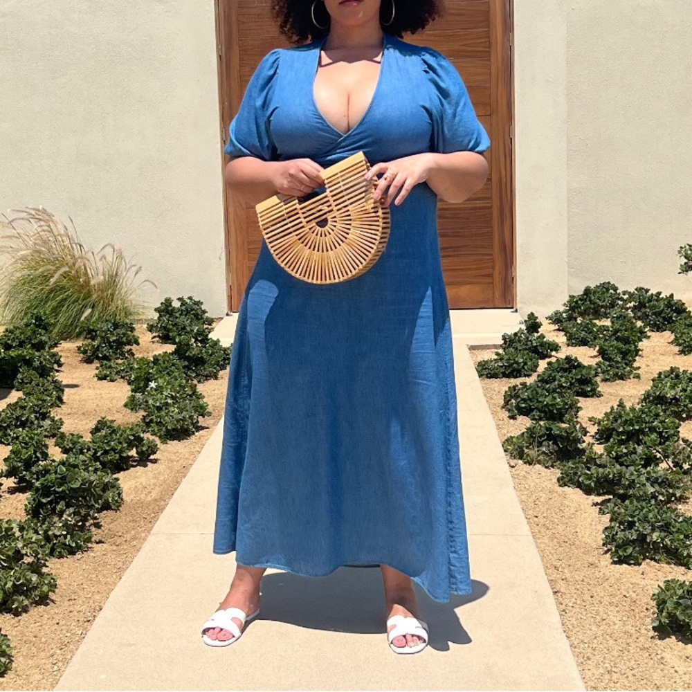 Chic Summer Jean Dress